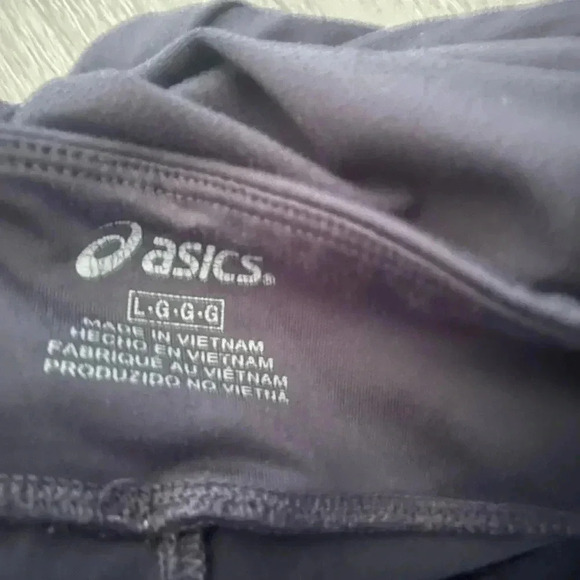 Women’s ASICS Black Leggings Size Large - Picture 4 of 4